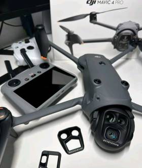 Дрони DJI Mavic 4 Pro, DJI Mavic 3 Pro, DJI Air 3S, DJI Mini 5 Pro